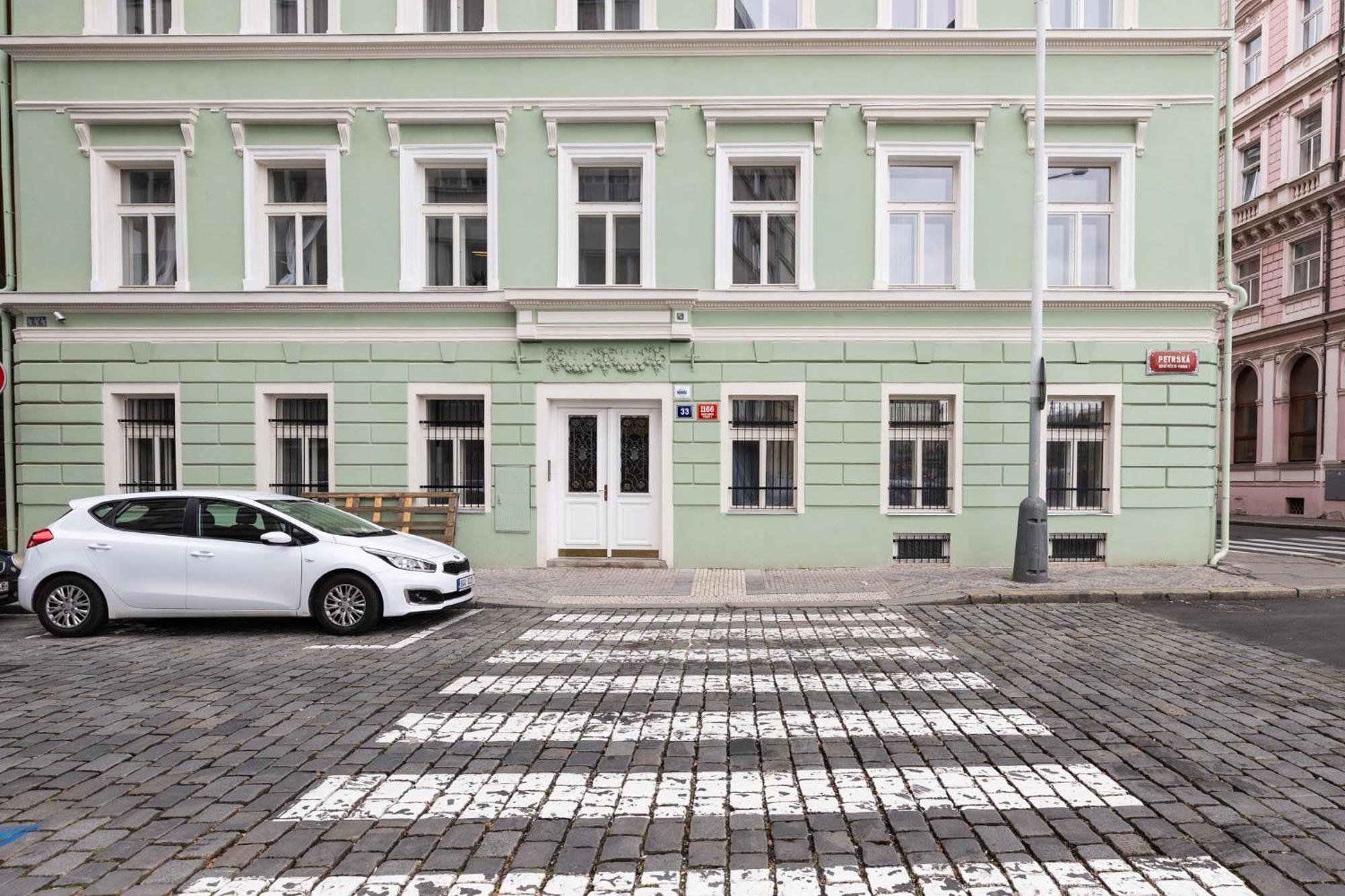 פראג Apartment Petrska מראה חיצוני תמונה